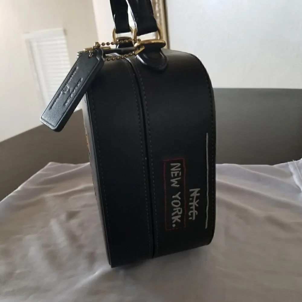 NWOT Coach Jean Michel Basquiat Square Box Bag